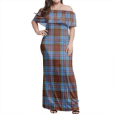 Clan Anderson Modern Tartan Hawaii Dress YU35 Clan Anderson Tartan Hawaii Dress